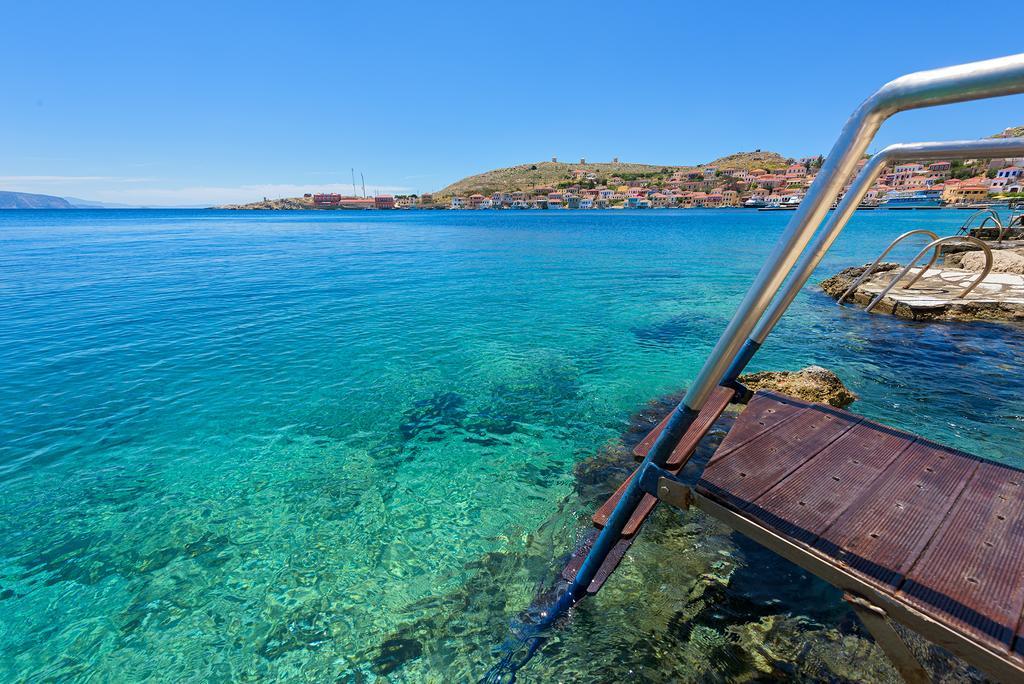 Villa Admiral'S House Chalki Town Exterior foto